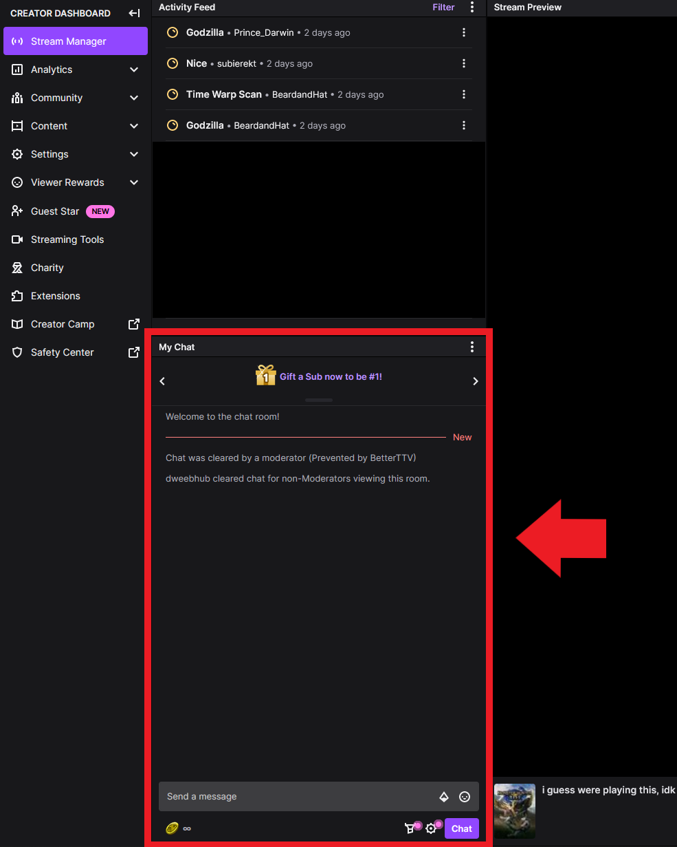 How to add Twitch Chat overlay on Screen. Popout method
